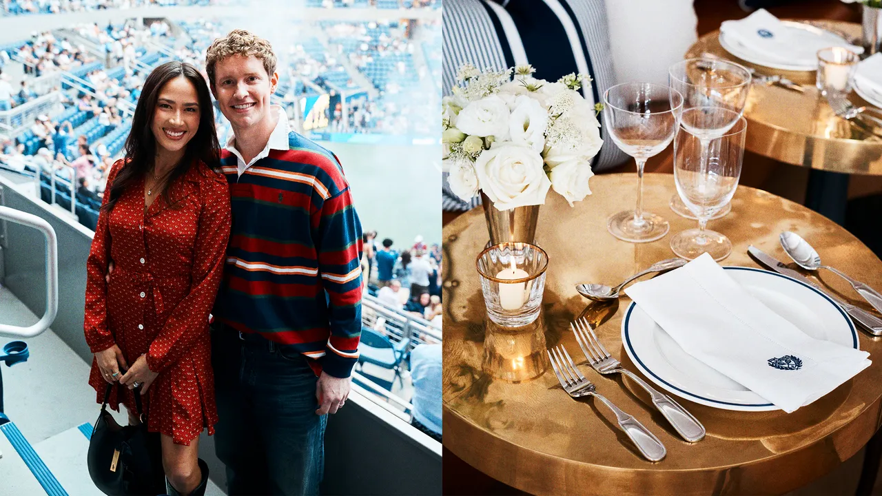 Лучший способ смотреть US Open? В ложе Ralph Lauren с 20 олимпийскими атлетами